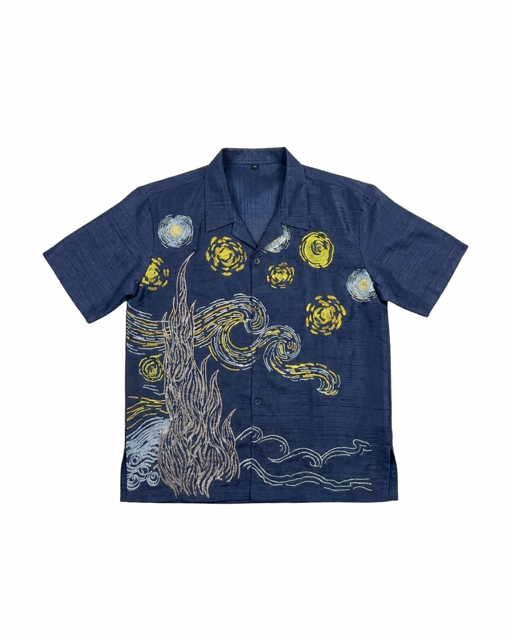 Starry Night Casual Polo Barong